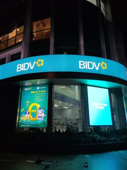 Gói thầu thi công Quảng cáo PGD ngân hàng BIDV